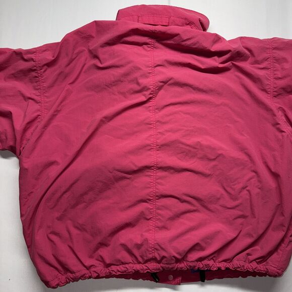Vintage Patagonia Shelled Synchilla Jacket USA Made Pink Women’s 14 Late 80s - Picture 14 of 16
